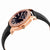 Charmex Eze Black Dial Black Leather Ladies Watch 6342