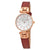 Anne Klein Ladies Rose Dial Pink Leather Watch 10-9442RGMV
