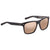 Costa Del Mar Aransas Copper Silver Mirror 580G Polarized Rectangular Ladies Sunglasses ARA 11 OSCGLP