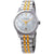 Victorinox Alliance Small Crystal White Mother of Pearl Dial Two Tone Ladies Watch 241831