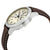 S Coifman Ivory Dial Brown Leather Mens Watch SC0275