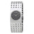 Calvin Klein Grid Dark Grey Dial Midsize Cuff Ladies Watch K8322107