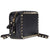 Valentino Small Calfskin Leather Rockstud Crossbody- Black