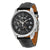 Longines Master Collection Automatic Black Dial Black Leather Strap Mens Watch L2.773.4.51.7