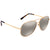Michael Kors Kendall I Bronze Mirror Aviator Sunglasses