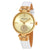 Anne Klein Light Champangne Dial White Leather Ladies Watch 3380CHWT