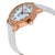 Certina DS Podium Mother Of Pearl Dial White Leather Ladies Watch C025.210.36.118.00