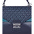 Michael Kors Sloan Medium Leather Satchel - Heritage Blue/Multi