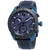 Movado Bold Chronograph Blue Dial Blue Leather Mens Watch 3600516