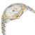 Omega DeVille Prestige Stainless Steel and 18kt Yellow Gold Silver Dial Unisex Watch 42420372002001