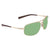 Costa Del Mar Shipmaster Green Mirror Polarized Plastic Aviator Sunglasses SMR 126 OGMP