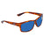 Costa Del Mar Cut Blue Mirror Polarized Plastic Rectangular Sunglasses UT 51 OBMP