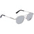 Ermenegildo Zegna Silver Sunglasses Mens Sunglasses EZ009318C52