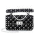 Valentino Rockstud Spike Small Shoulder Bag- Black