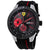 Ferrari Red Rev Evo Chronograph Black Dial Mens Watch 0830341