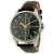 Seiko Chronograph Alarm Dark Green Dial Mens Watch SNAF09