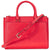 Tory Burch Robinson Small Double-ZIp Tote- Red