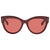 Fendi Peekaboo Plum Cat Eye Ladies Sunglasses FF 0282/F/S 0T7554S