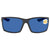 Costa Del Mar Blue Mirror Polarized Plastic Rectangular Sunglasses RFT 98 OBMP