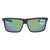Costa Del Mar Polarized Green Mirror (580) Rectangular Sunglasses RIC 98 OGMGLP