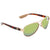Costa Del Mar Loreto Green Mirror Glass Aviator Sunglasses LR 64 OGMGLP