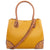 Michael Kors Mercer Gallery Pebbled Leather Shoulder Bag - Marigold