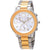 Movado Bold Silver Dial Ladies Two Tone Chronograph Watch 3600545