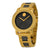 Movado Bold Grey Sunray Dial Yellow Gold and Grey Ion-plated Stainless Steel Band Ladies Quartz Watch 3600338