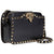 Valentino Small Rockstud Crossbody Bag- Black