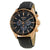 Seiko Core Chronograph Black Dial Mens Watch SSC448