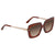 Tom Ford Jasmine Gradient Brown Ladies Sunglasses FT0610-53F