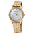 Anne Klein Mother of Pearl Crystal Dial Ladies Watch 3360MPGB