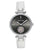 Anne Klein Light Gunmetal Dial Ladies Watch 3381GYWT