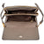 Tory Burch McGraw Flat Wallet Cross-Body- Silver Maple