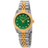 Mathey-Tissot Rolly III Crystal Green Dial Ladies Watch D810BV