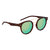 Polaroid Gray Green Round Polarized Sunglasses PLD6031S0N9P49
