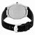 D1 Milano Ultra Thin Black Dial Black Leather Mens Watch A-UT04