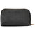 Coach Pebbled Leather Cosmetic Bag- Black