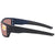 Costa Del Mar Rafael Copper Silver Mirror Polarized Plastic Rectangular Sunglasses RFL 111 OSCP