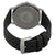 Emporio Armani Kappa Black Dial Black Leather Mens Watch AR11013