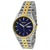 Seiko Solar Blue Dial Two-tone Mens Watch SNE034