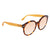 Tom Ford Brown Round Ladies Sunglasses FT0503 52Z