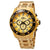 Invicta Pro Diver Chronograph Gold Dial Mens Watch 26079