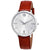 Movado Ultra Slim Silver Dial Ladies Watch 0607183