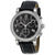 Tissot Dressport Chronograph Black Leather Ladies Watch T0502171605201