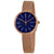 Skagen Signature Navy Blue Dial Rose Gold-tone Ladies Watch SKW2593