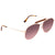 Tom Ford SEAN Pink Gradient Aviator Unisex Sunglasses FT0536-28Z