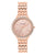 Anne Klein Rose Dial Rose Gold-tone Ladies Watch AK/3420RGRG