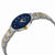 Bulova Modern Diamond Blue Mother of Pearl Dial Ladies Watch 98P157