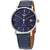 Longines Elegant Sunray Blue Dial Automatic Mens Watch L4.910.4.92.2